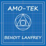 Logo amo-tek bleu